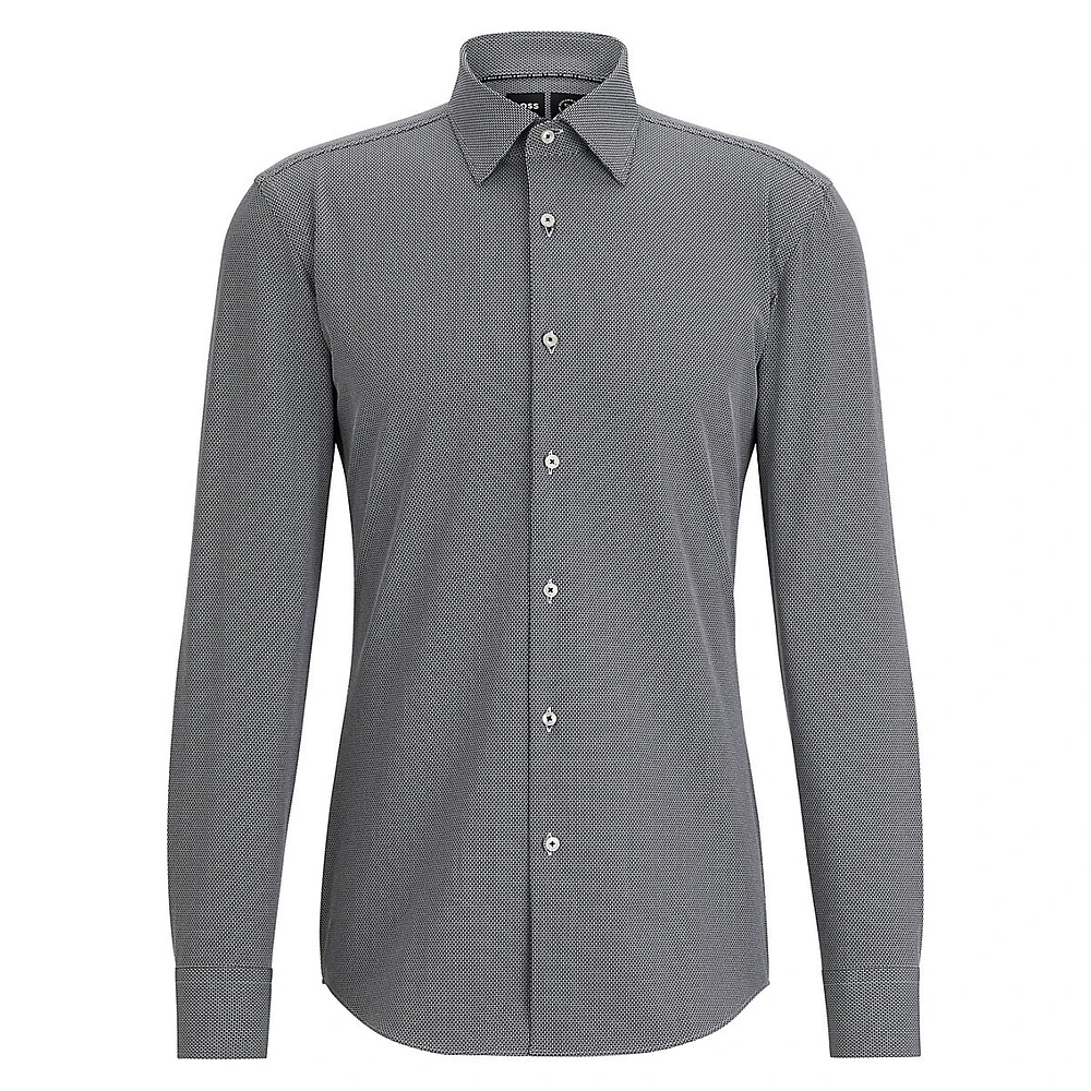 Slim-Fit Performance-Stretch Shirt