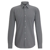 Slim-Fit Performance-Stretch Shirt