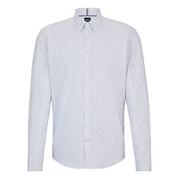 Regular-Fit Printed Oxford Shirt