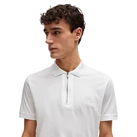 Porsche x BOSS Zipneck Polo Shirt