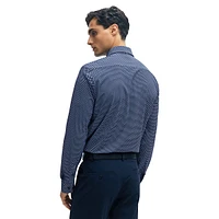 Slim-Fit Performance-Stretch Printed Shirt