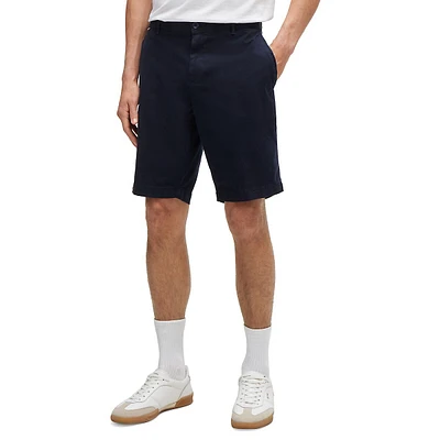 Slim-Fit Cotton Twill Chino Shorts