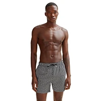 Vibe Micro-Print Swim Shorts