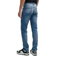 Comfort-Stretch Slim-Fit Jeans