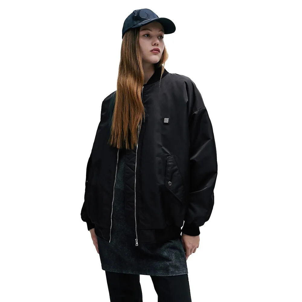 Flesiane-1 Relaxed-Fit Bomber Jacket