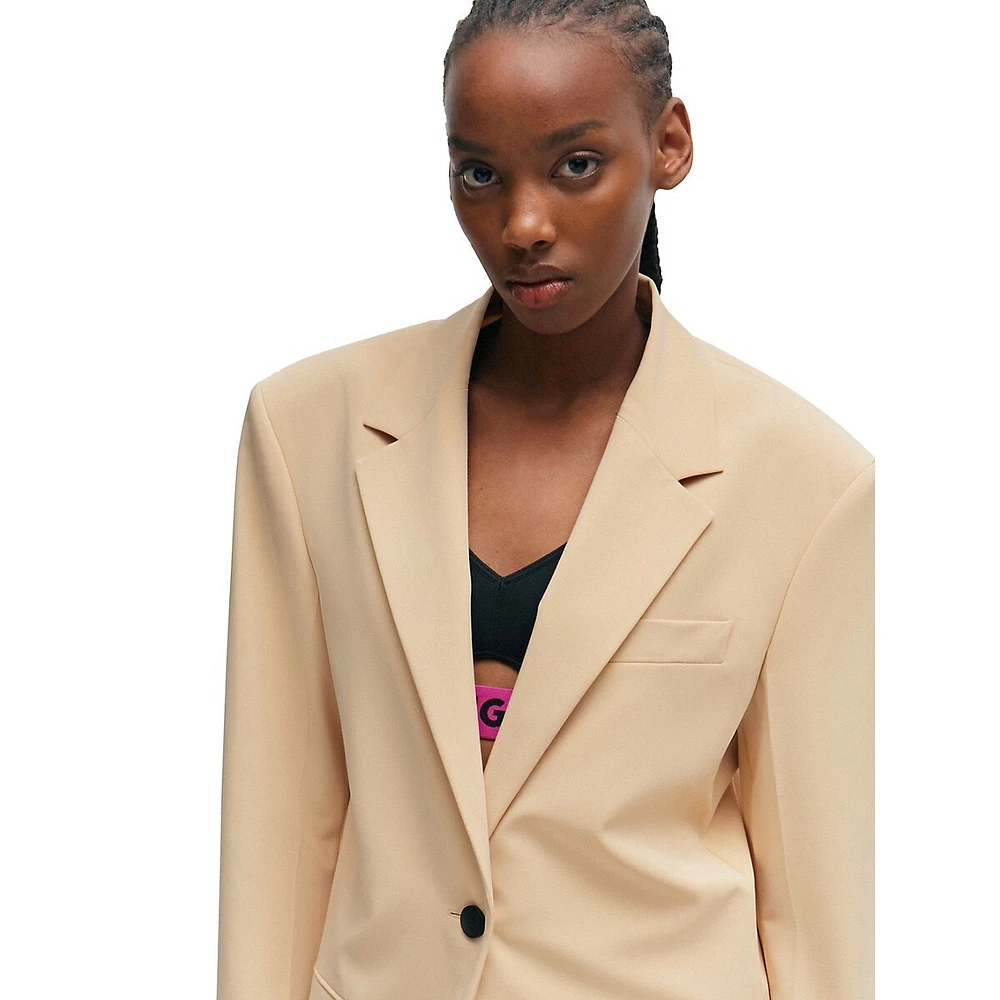 Oversized Stretch Blazer