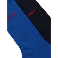 Men's 2-Pair Logo Crew Socks