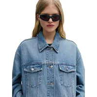 Oversized-Fit Denim Jacket