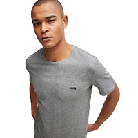 Stretch-Cotton Regular-Fit Lounge T-Shirt With Logo Detail
