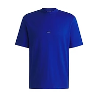 Blue Logo Patch Jersey T-Shirt