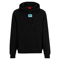 Logo Label Cotton-Terry Hoodie