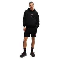 Oversized Cotton-Terry Logo hoodie