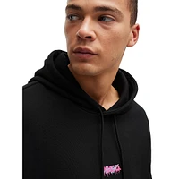 Oversized Cotton-Terry Logo hoodie