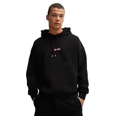 Oversized Cotton-Terry Logo hoodie