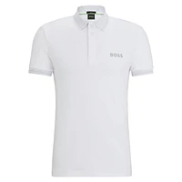 Slim-Fit Interlock-Knit Polo Shirt