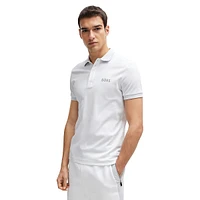 Slim-Fit Interlock-Knit Polo Shirt