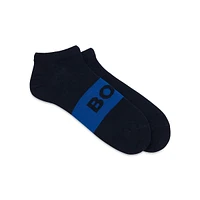 Two-Pair Stretch Ankle-Length Socks