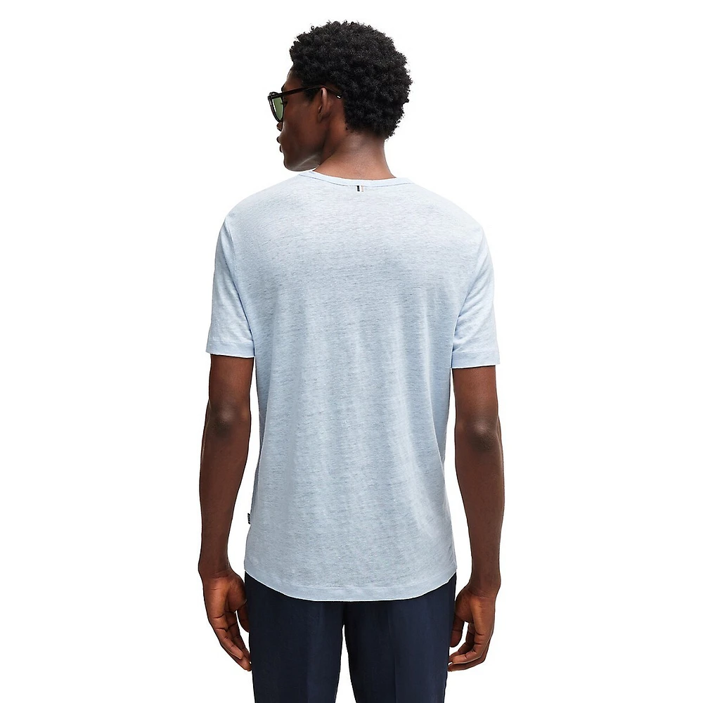 Minimalist Linen T-Shirt