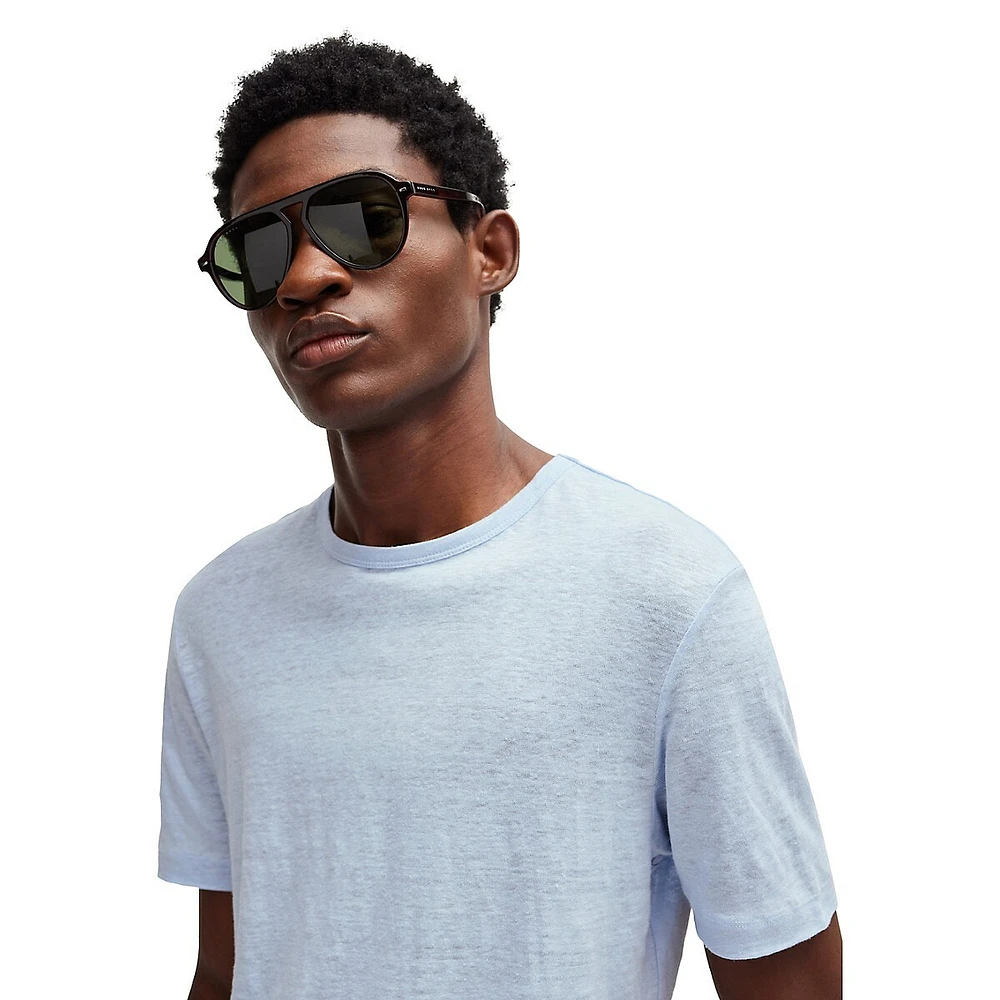 Minimalist Linen T-Shirt