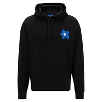 Floral Logo French Terry Hoodie