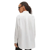 Oversized Canvas Shirt