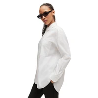 Oversized Canvas Shirt