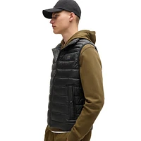 Slim-Fit Water-Repellent Logo Vest