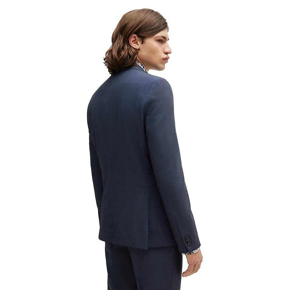 Extra-Slim-Fit Stretch Twill Jacket