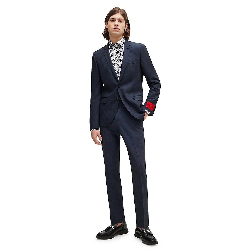 Extra-Slim-Fit Stretch Twill Jacket