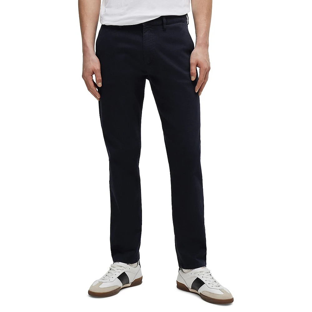 Tapered-Fit Casual Pants