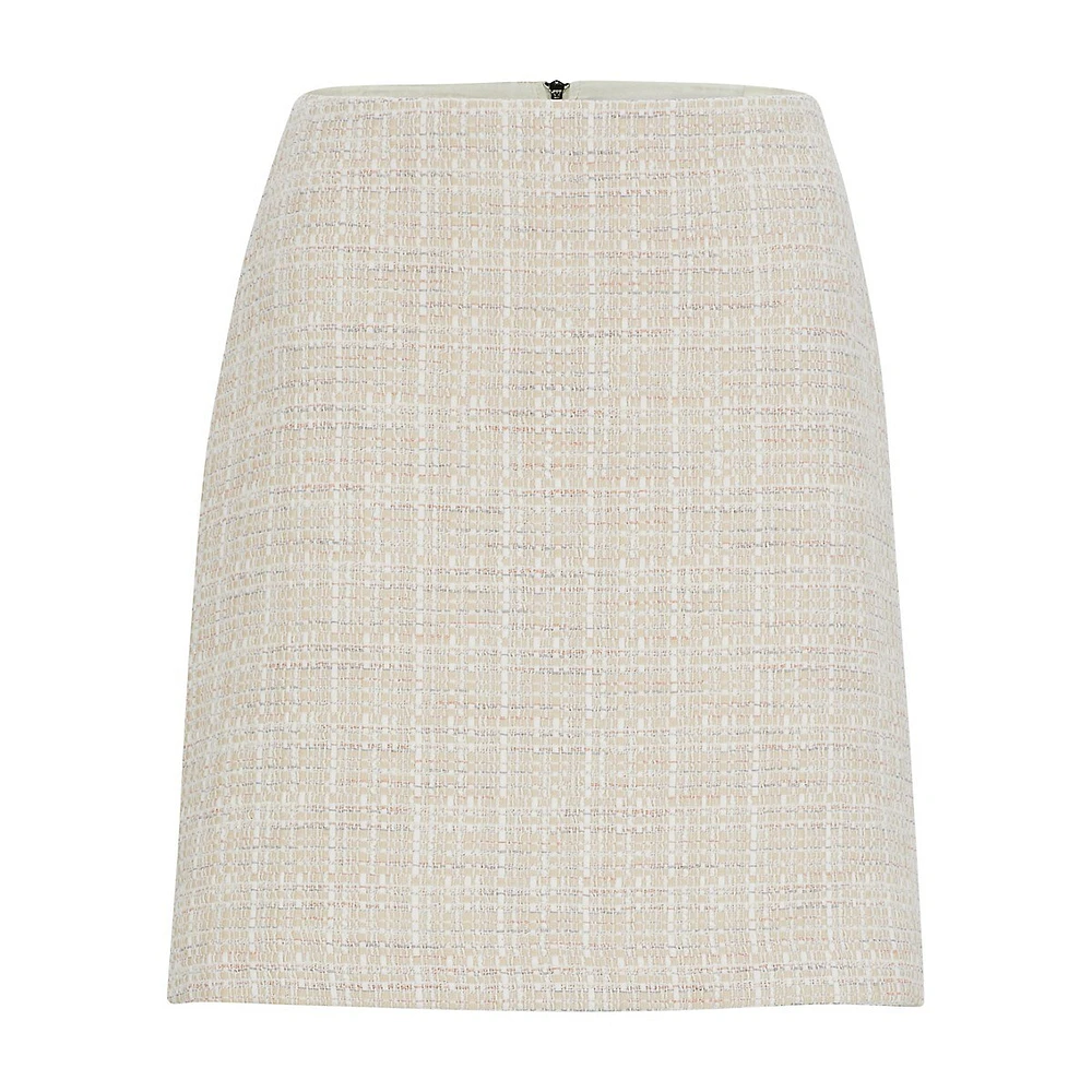 Tweed Mini Skirt