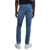 Extra-Slim-Fit Stretch Stonewashed Jeans
