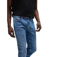 Extra-Slim-Fit Stretch Stonewashed Jeans