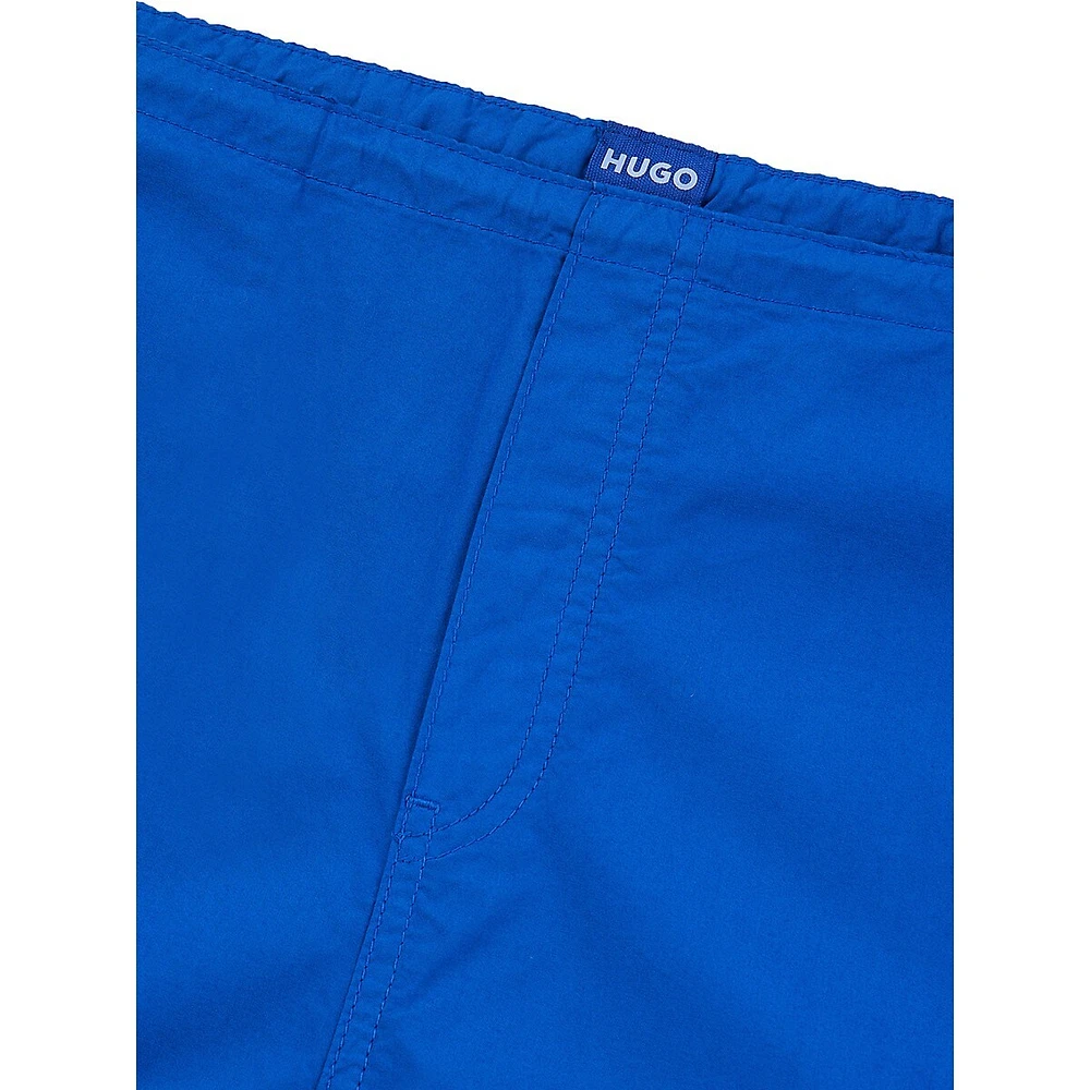 Baggy-Fit Cotton Parachute Pants