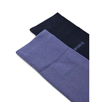 Men's 2-Pack Stretch-Knit Crew Socks Pack