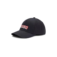 Cotton-Twill Snapback Cap With Logo