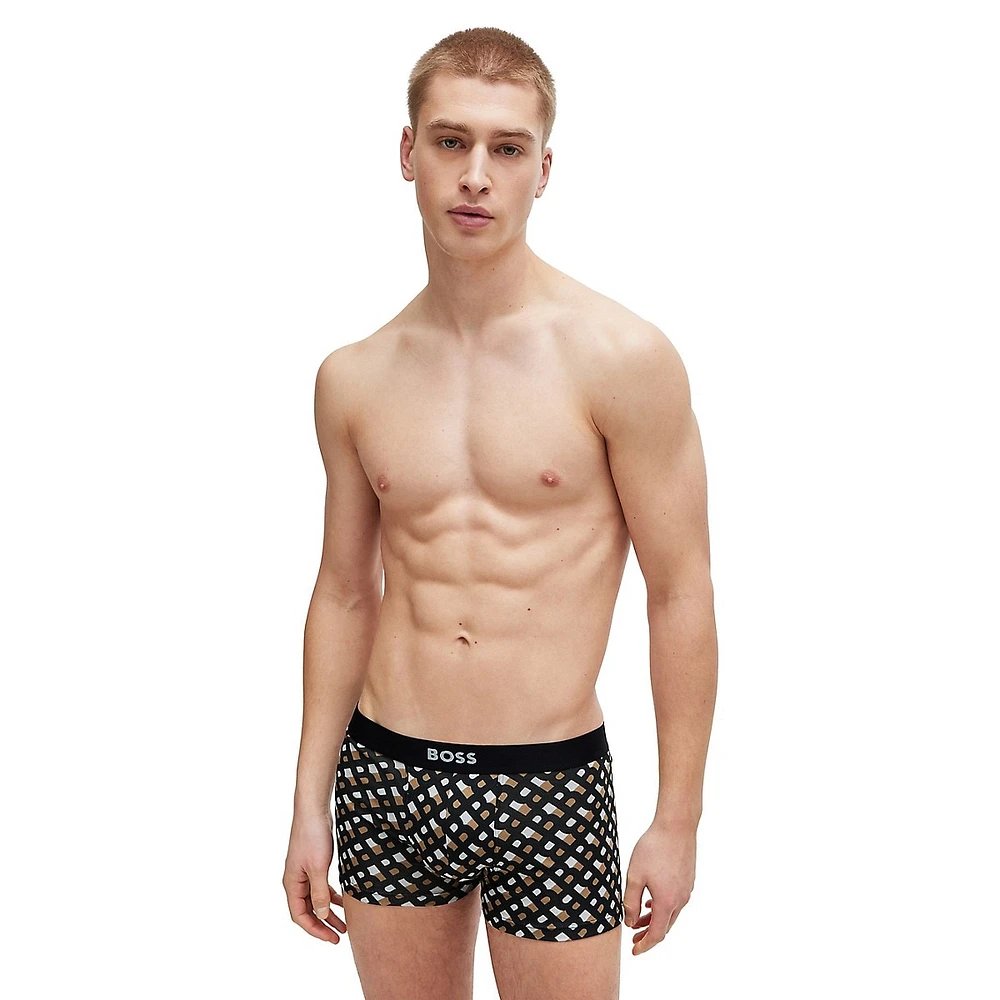 2-Pack Stretch-Cotton Boxer Briefs