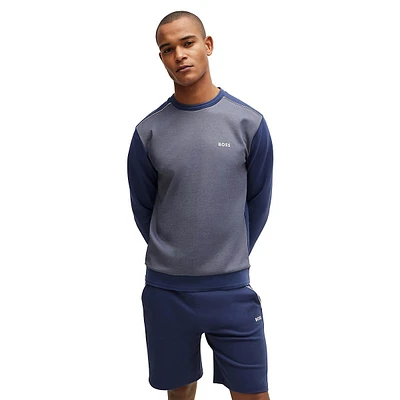 Cotton-Blend Jacquard Sweatshirt