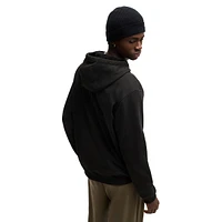 Stacked Logo Cotton-Terry Hoodie