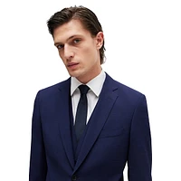 Slim-Fit Checked Stretch Wool-Blend 3-Piece Suit