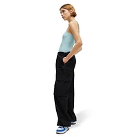 Oversized Poplin Parachute Pants