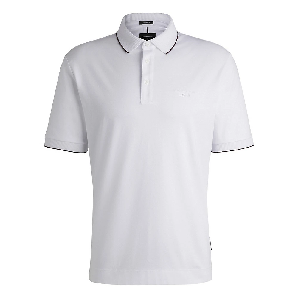 Porsche X Boss Mercerized-Cotton Polo Shirt