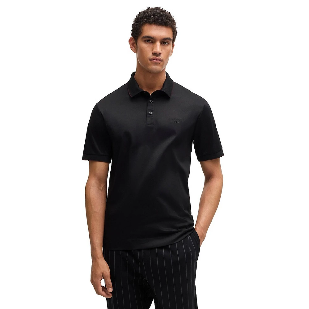 Porsche X Boss Mercerized-Cotton Polo Shirt