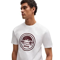 Porsche x BOSS Mercerized-Cotton T-Shirt