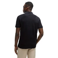 Relaxed-Fit Cotton Jacquard Logo Polo Shirt