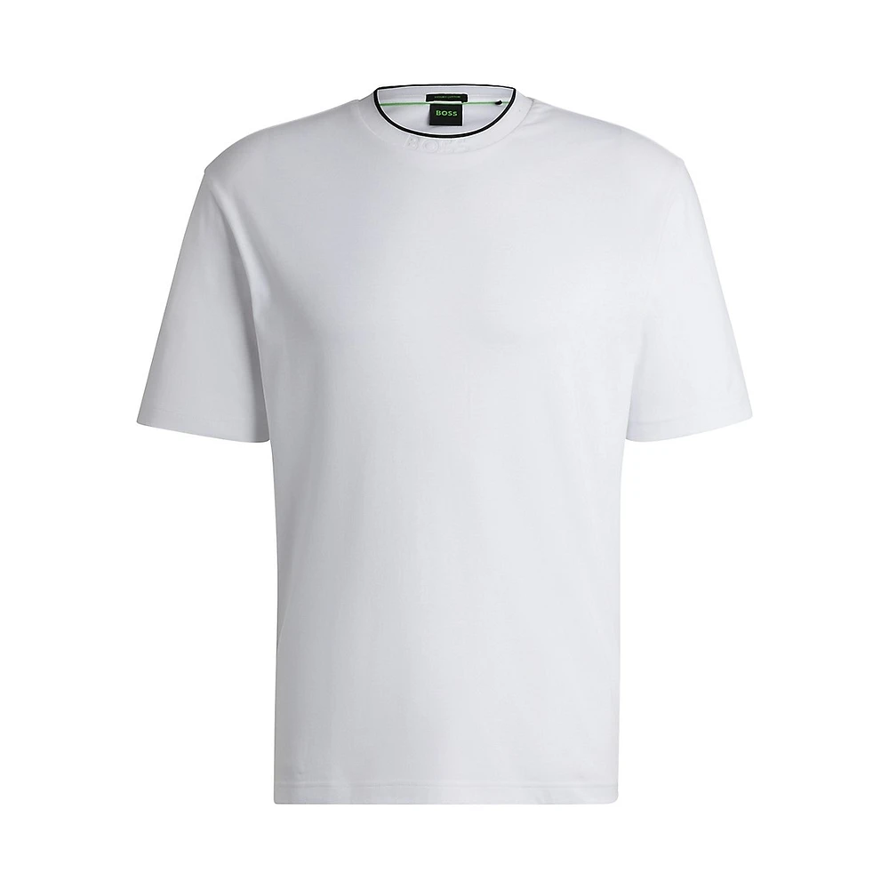 Relaxed-Fit Logo Collar T-Shirt