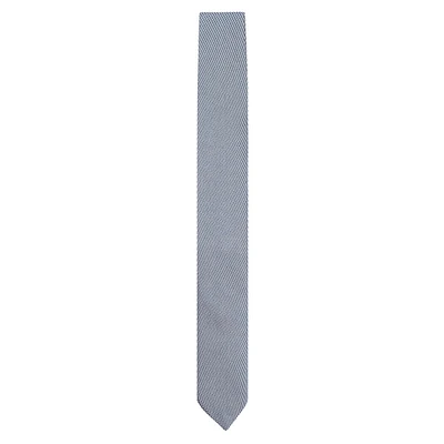 All-Over Jacquard Silk Tie