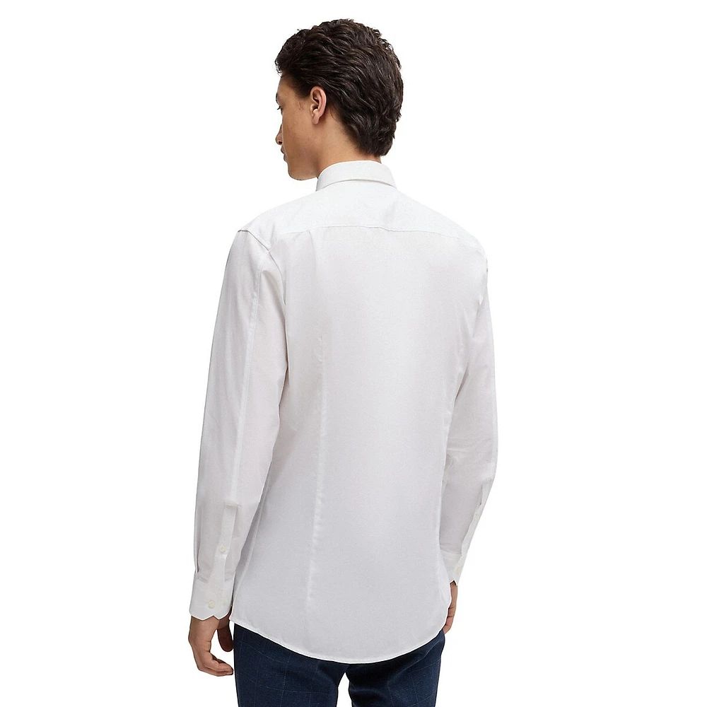 Extra-Slim-Fit Easy-Iron Cotton Poplin Shirt