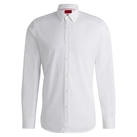 Slim-Fit Easy-Iron Cotton Poplin Shirt