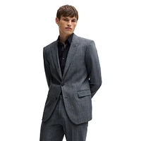 Extra-Slim-Fit Checked Performance-Stretch Suit Jacket